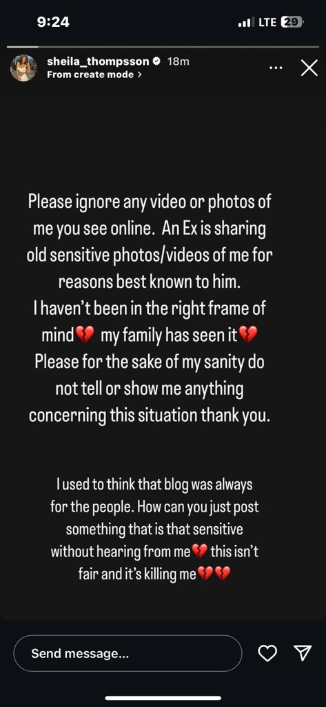 Influencer Sheila Thompsson Sextape Leaked